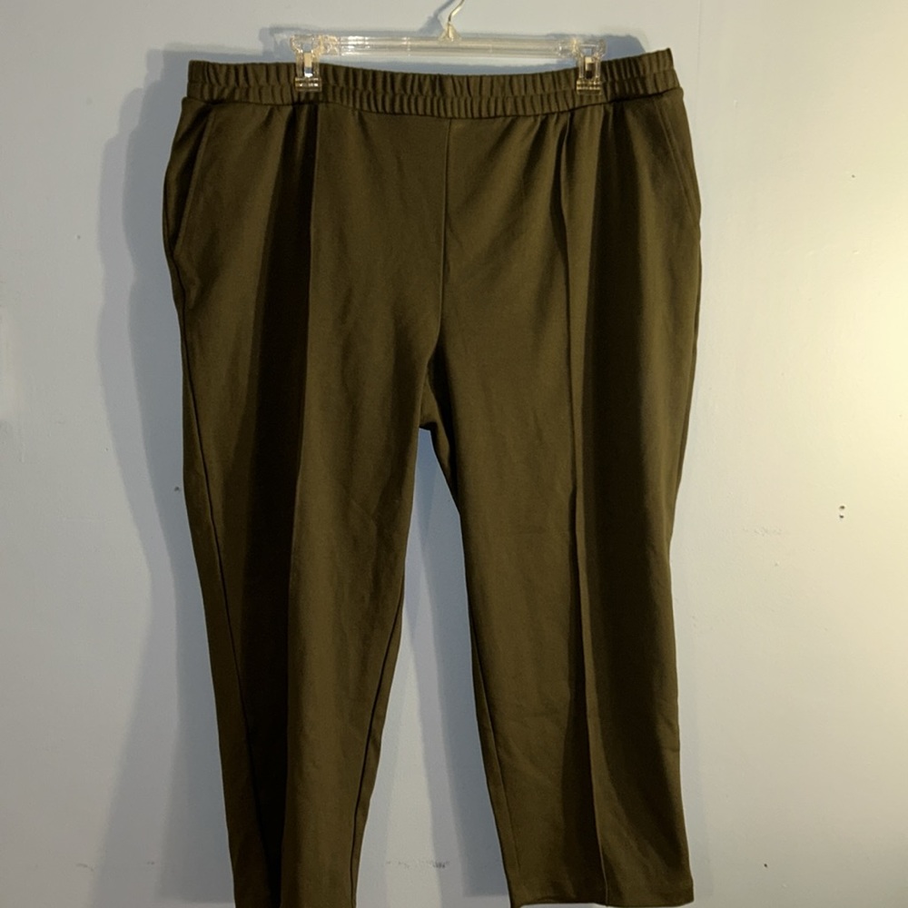 NWT a new day olive green jogger plus size 2x - Picture 2 of 9